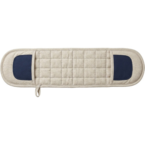 Yapko Double-Ended Casserole Oven Mitt Clay Navy 35 Inch - Product view