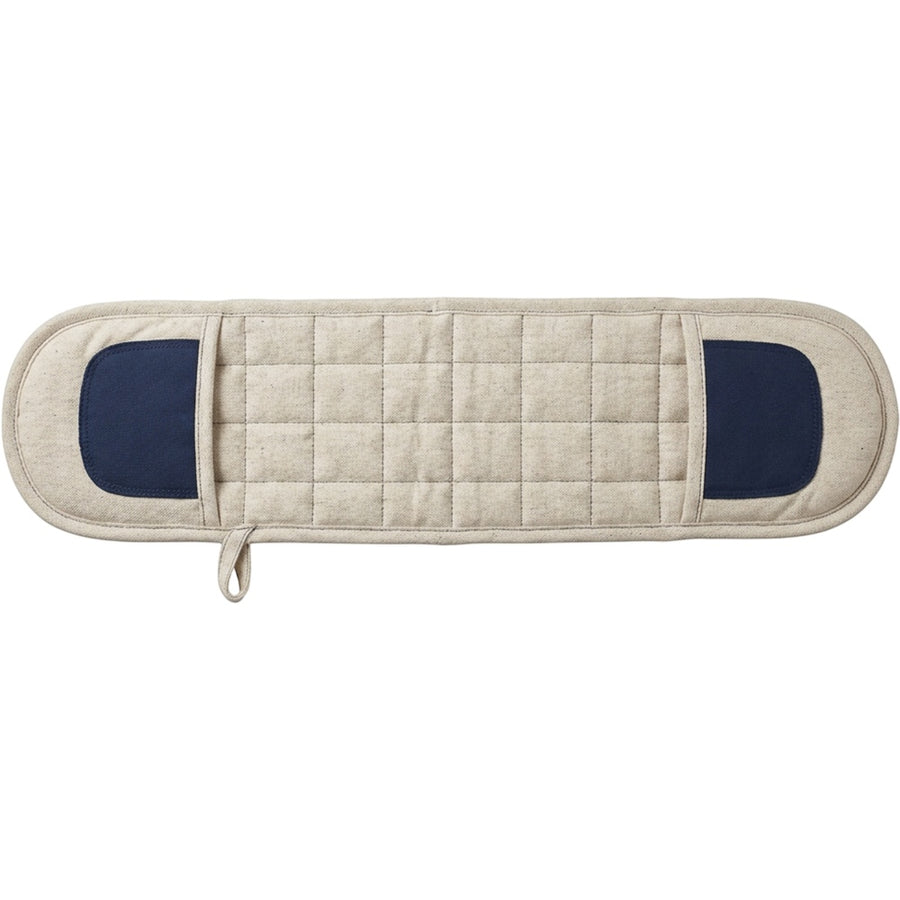 Yapko Double-Ended Casserole Oven Mitt Clay Navy 35 Inch